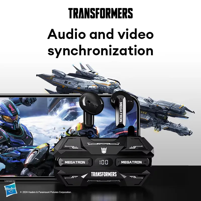 TF-T51 Transformers TWS Gaming Earbuds – HiFi Stereo Sound